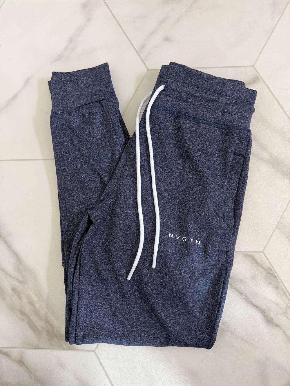 NVGTN Women’s Cloud Navy Heather Joggers